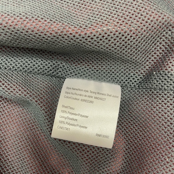 MCKINLEY Aquamaxpro Terang Shell rain red windbreaker lightweight Jacket size XL - Picture 6 of 11